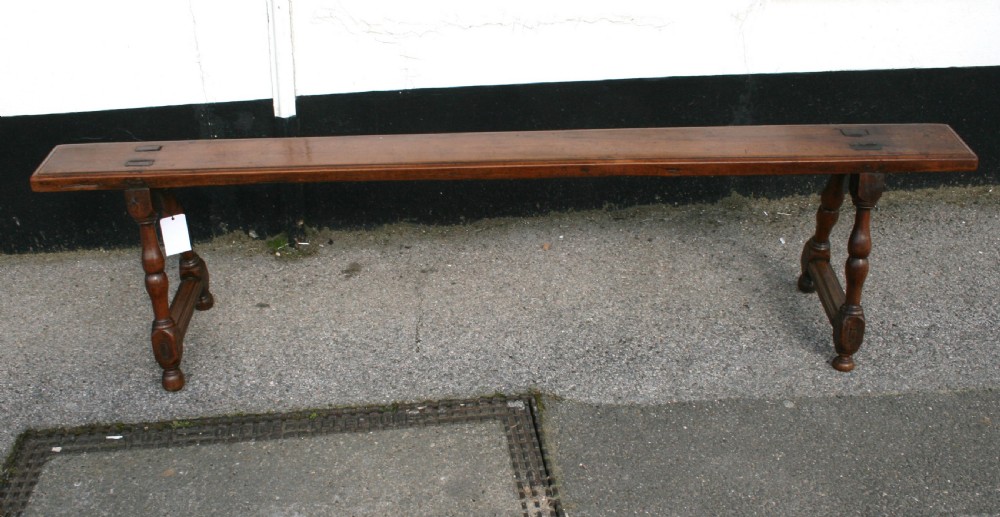 18th century french fireplace bench  View II