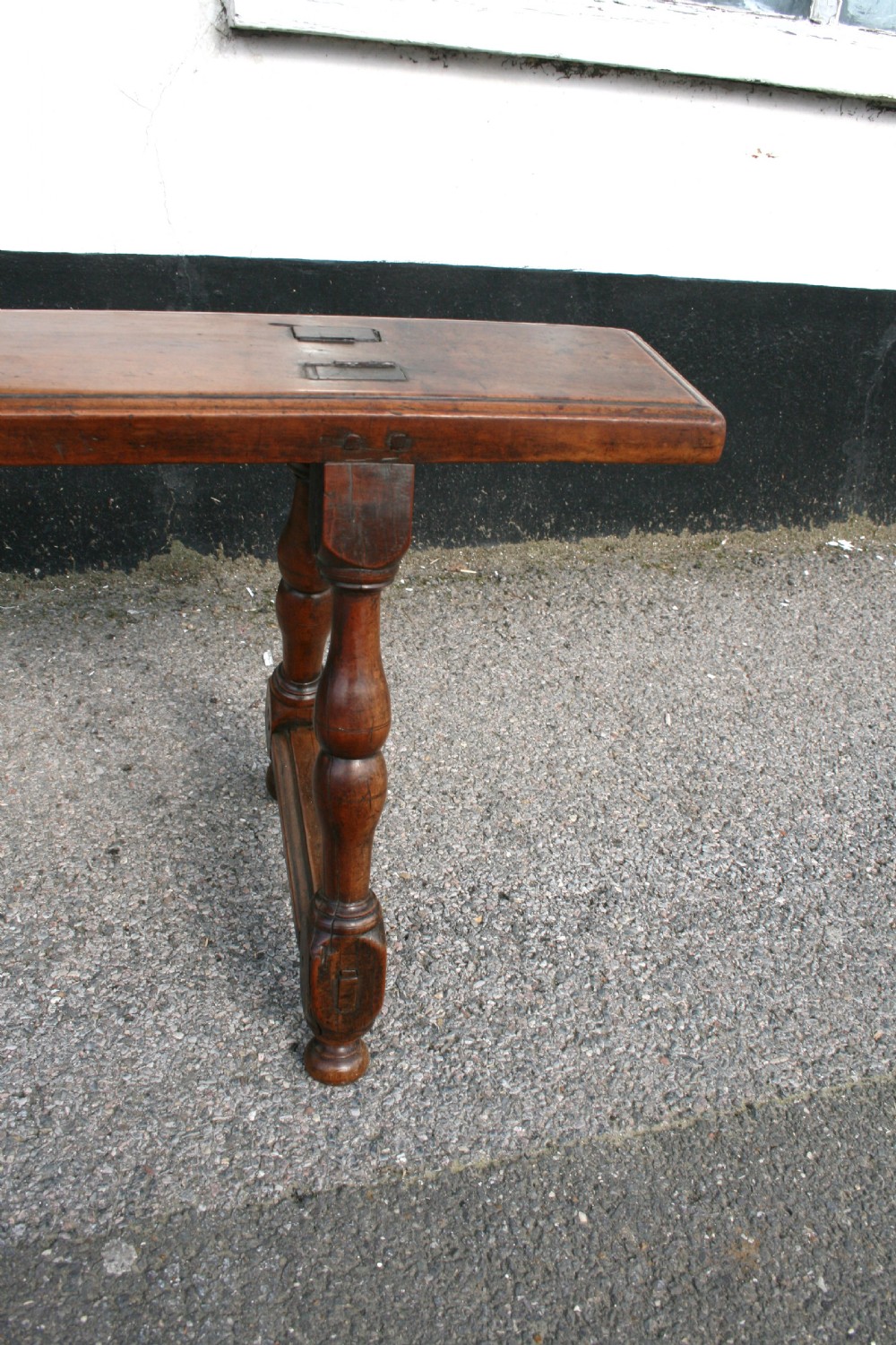 18th century french fireplace bench  View III