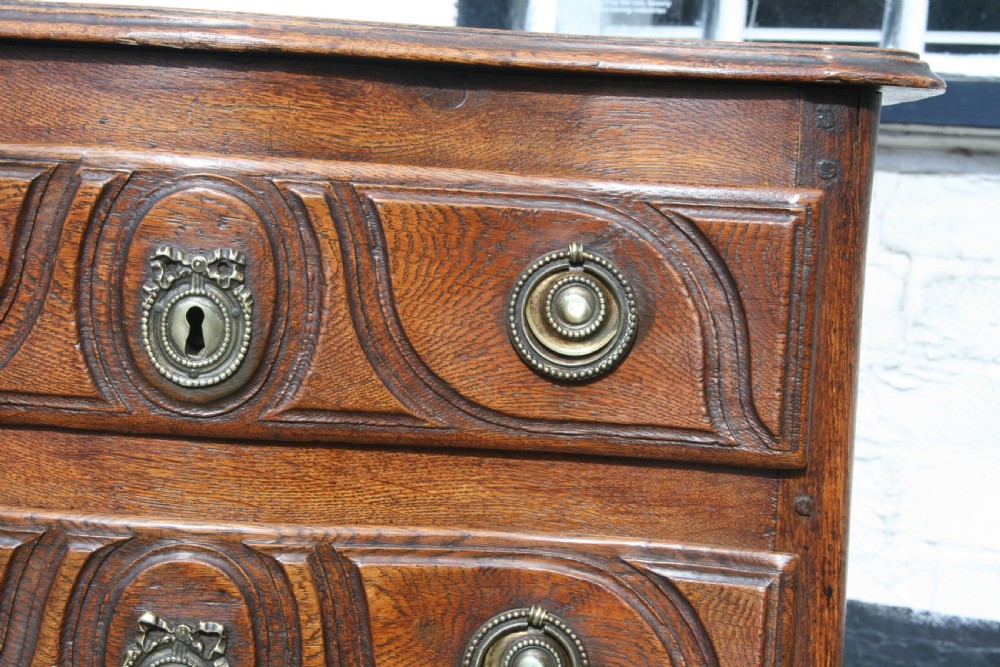 Louis 16 period oak commode  View III