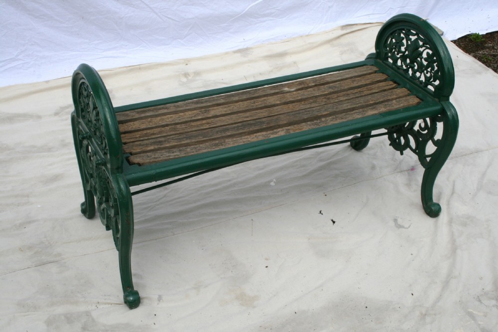 unusual coalbrookdale bench 