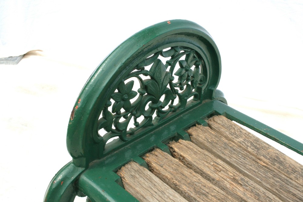 unusual coalbrookdale bench  View IV