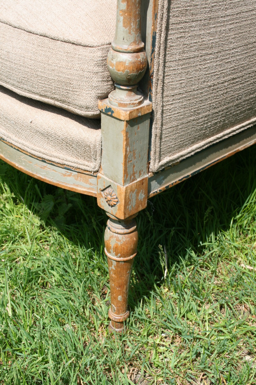 pair of directoire style armchairs  View VII