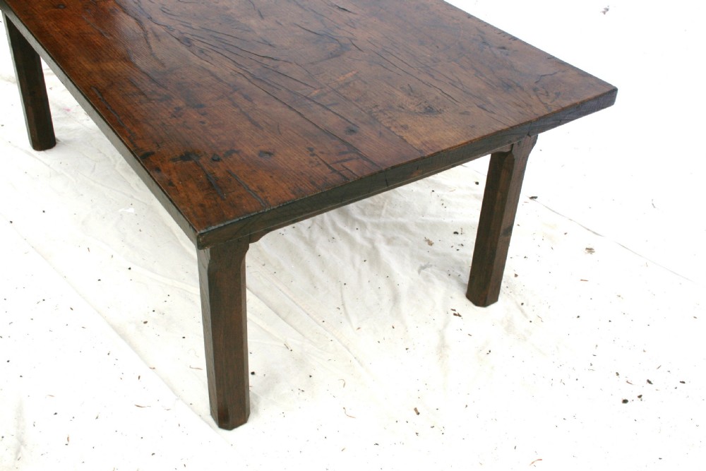 solid oak french coffee table  View V
