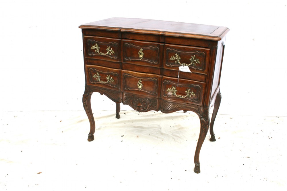 louis style french walnut commode  View V