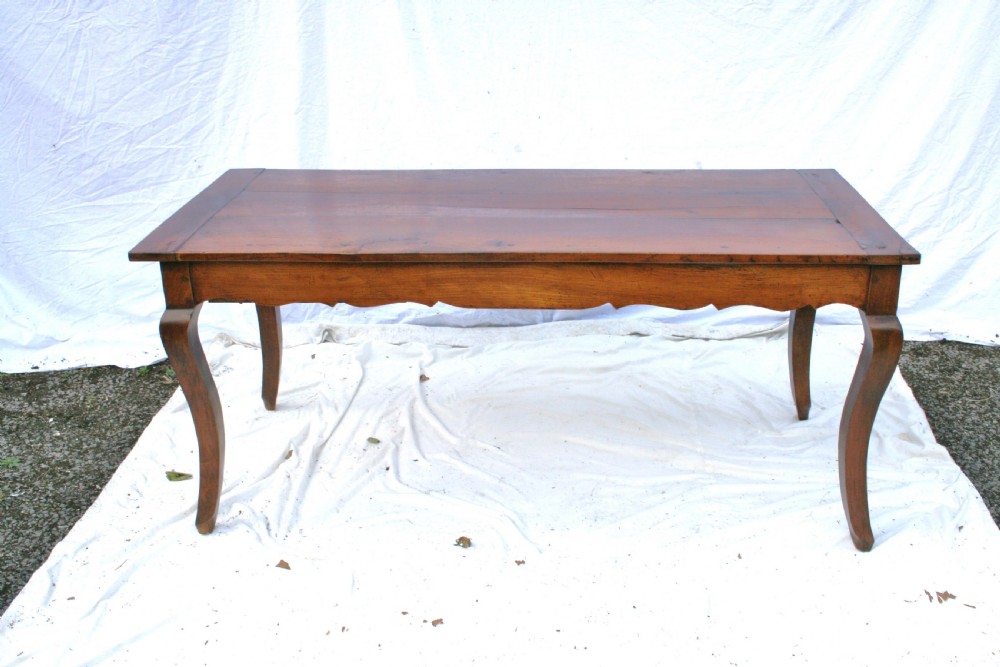 18th century cherry wood table  View II