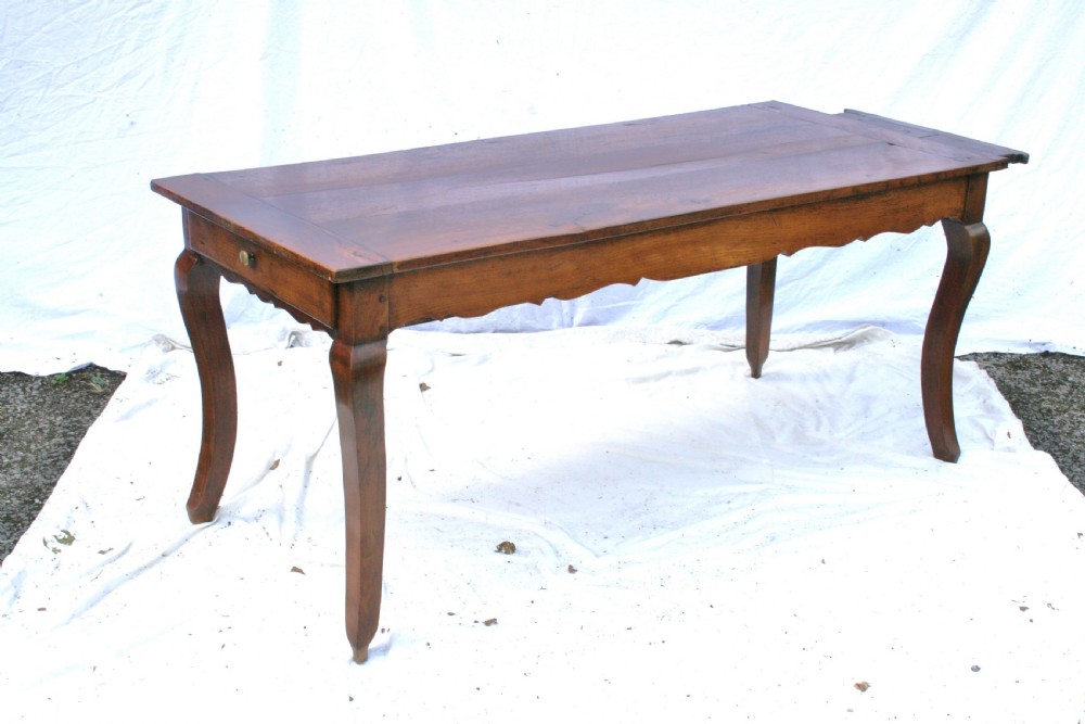 18th century cherry wood table  View V