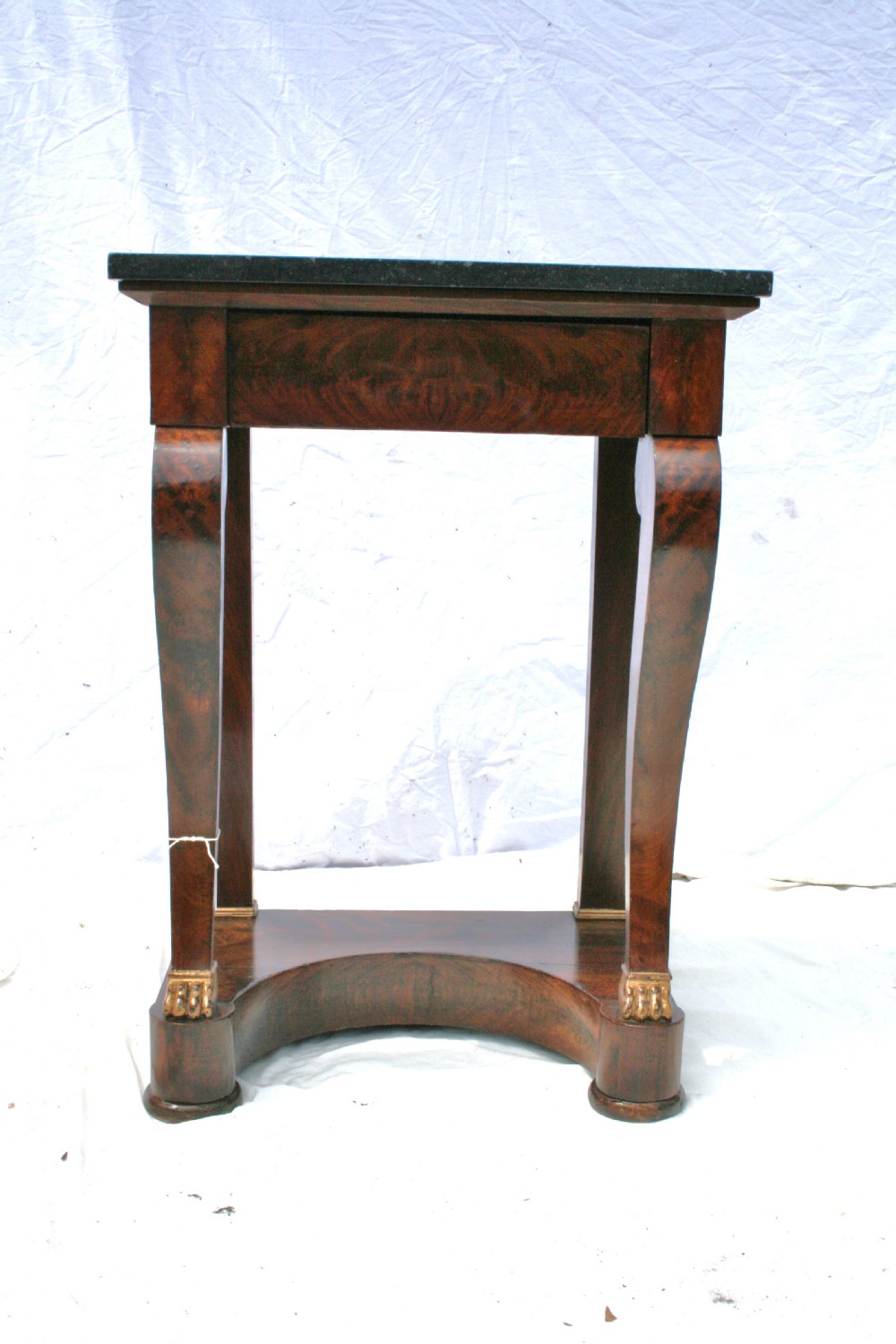 small period mahogany console View III