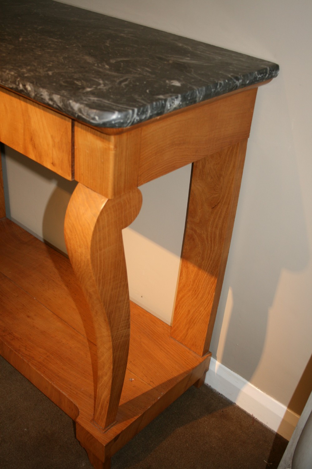 french ash console table  View V
