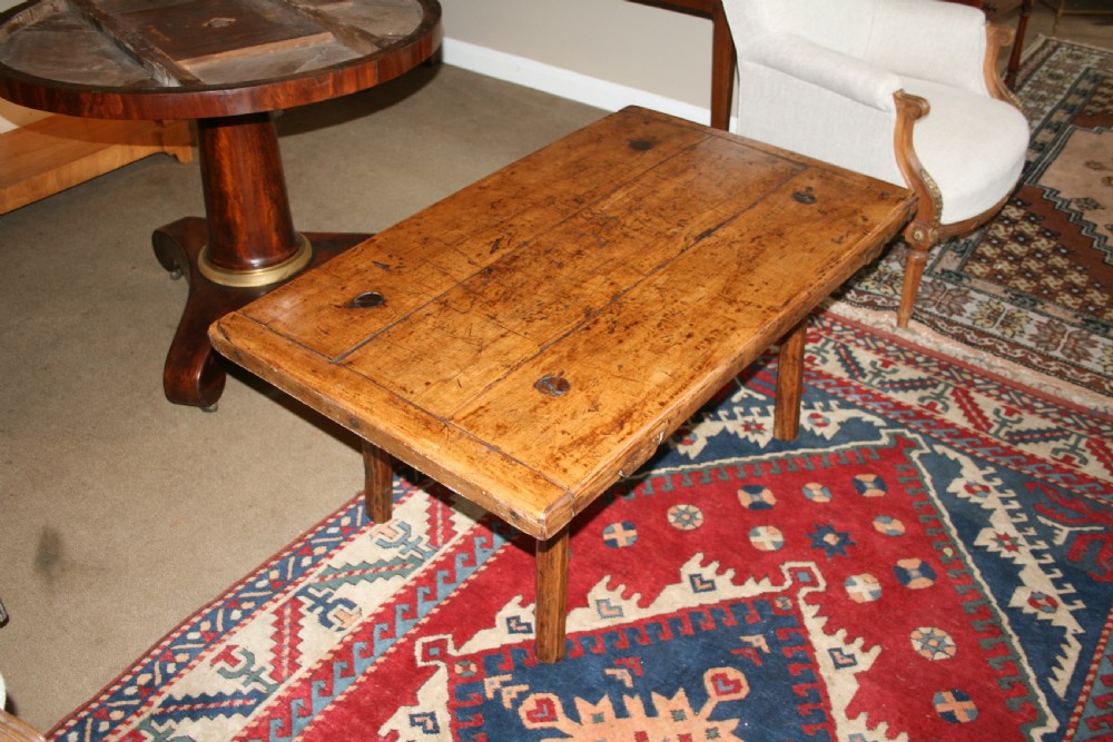 Spanish low or coffee table in solid beech 