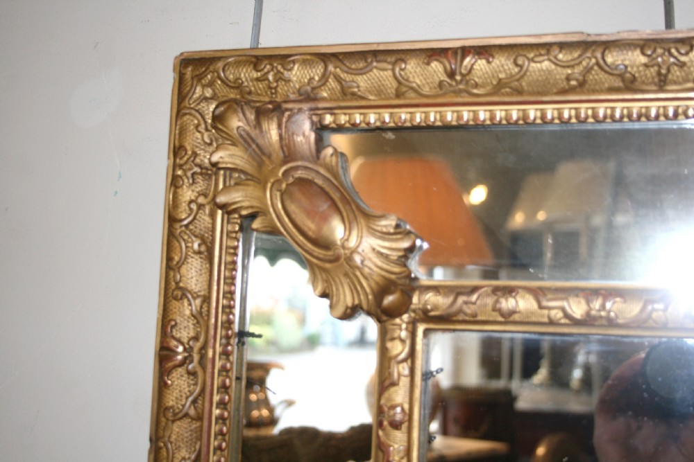 french gilt mirror  View II