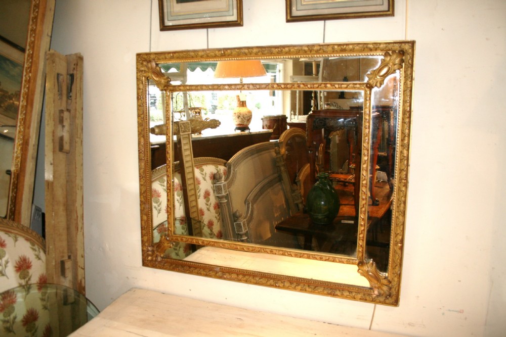 french gilt mirror  View III