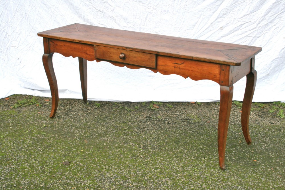 french cherry wood serving table 