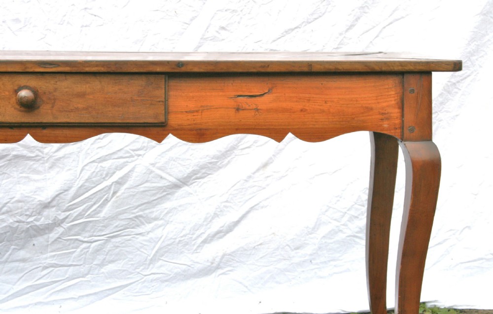 french cherry wood serving table  View IV