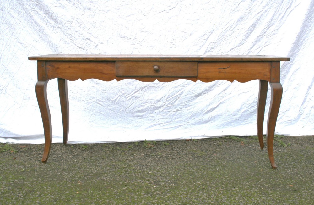french cherry wood serving table  View V