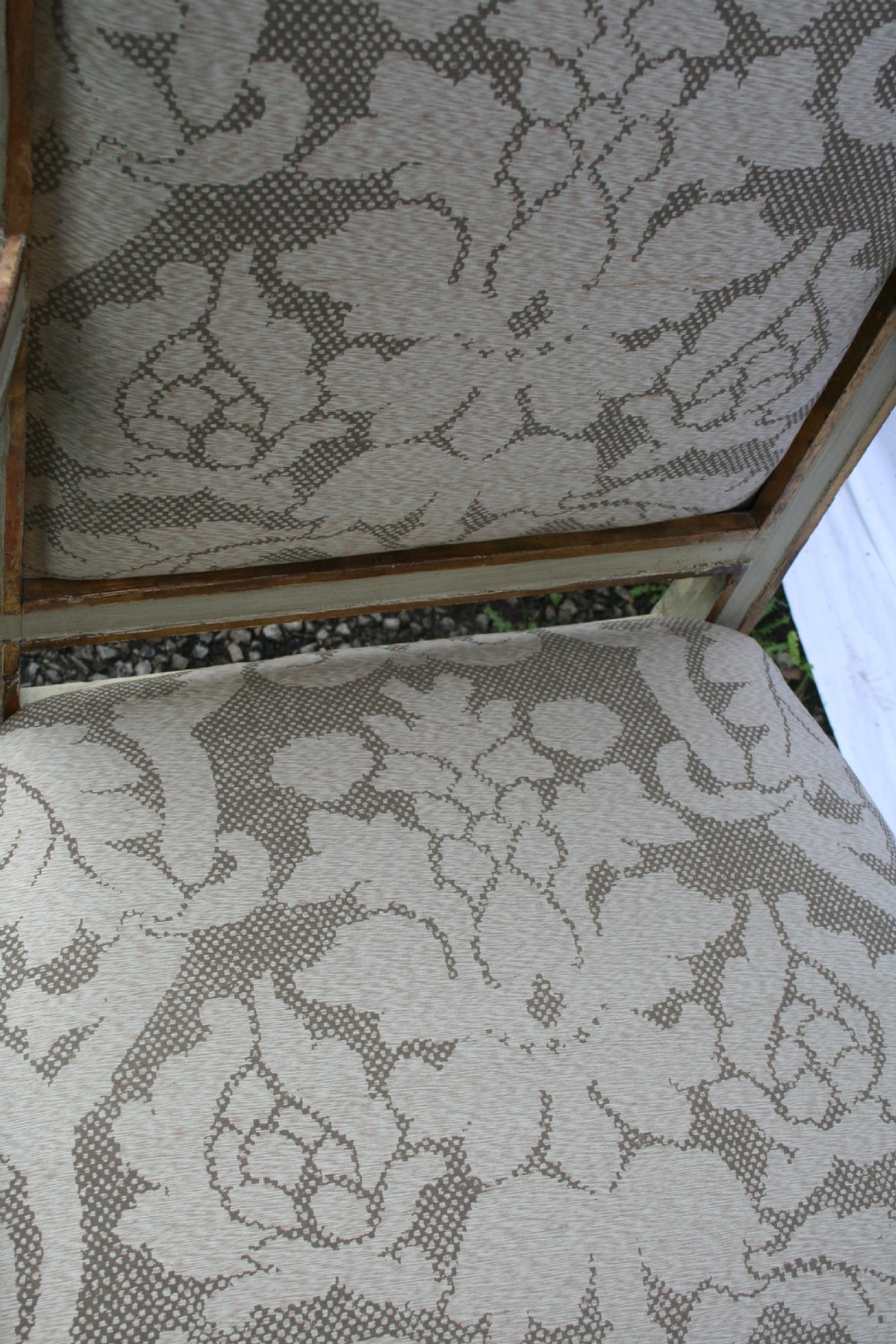 pair of period Italian open armchairs  View VII