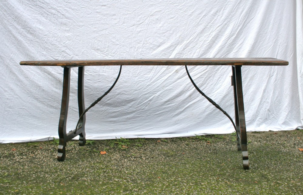 handsome spanish serving table  View III