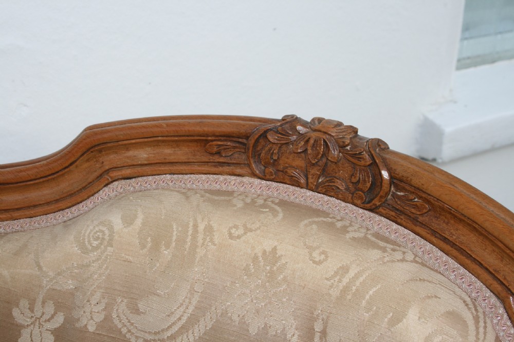 pretty pair of Louis 15 style armchairs  View VI