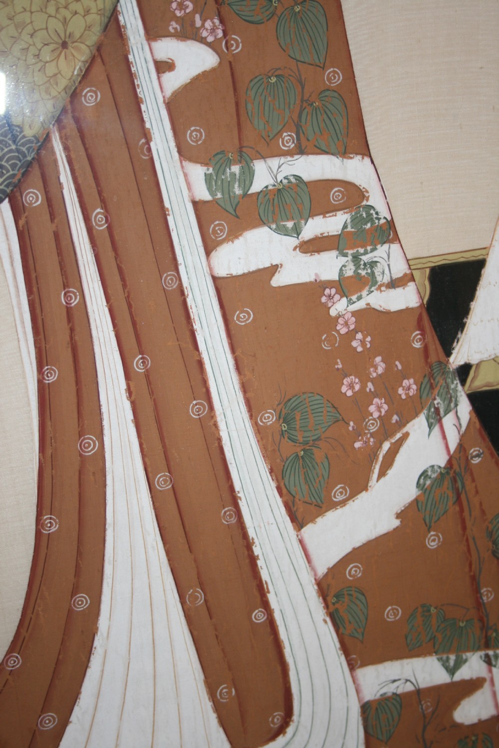 Japanese portrait  on silk View III