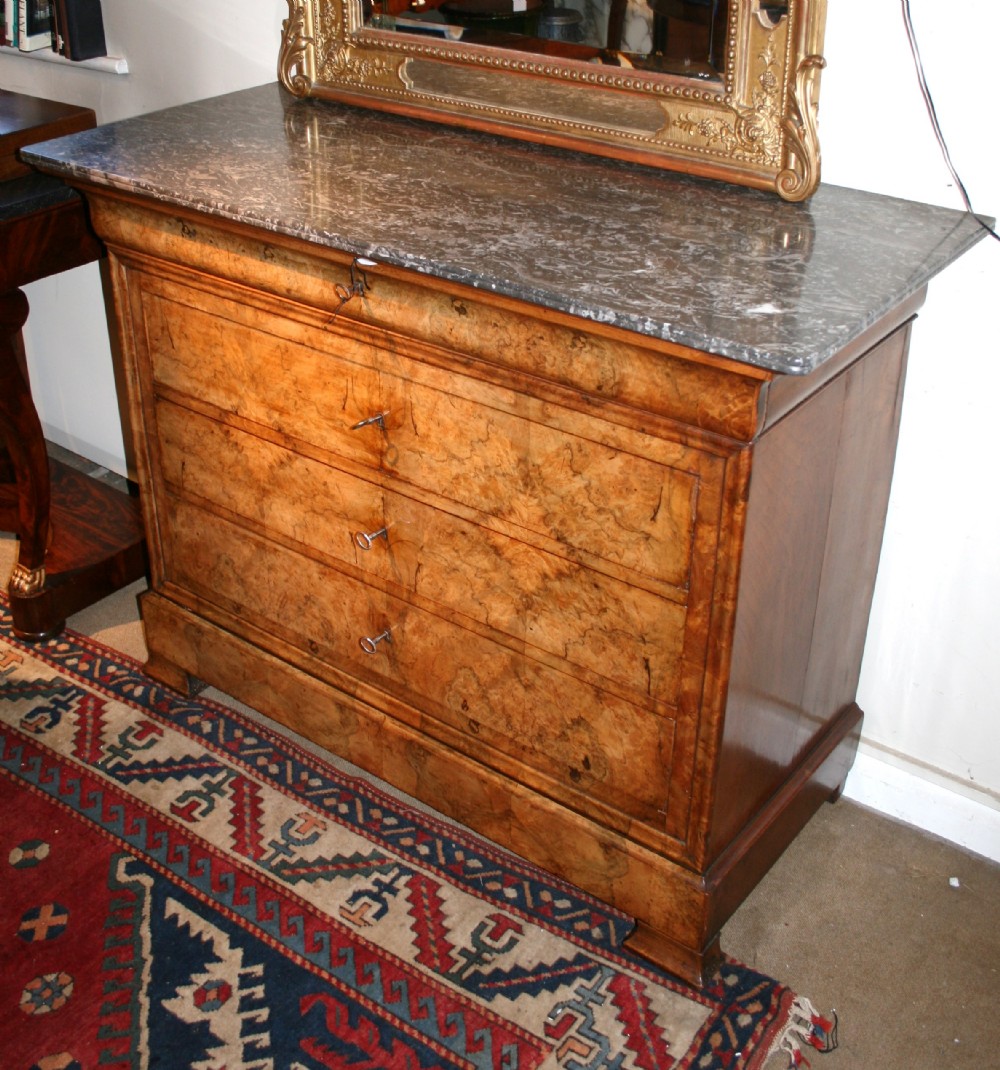 walnut louis phillipe commode