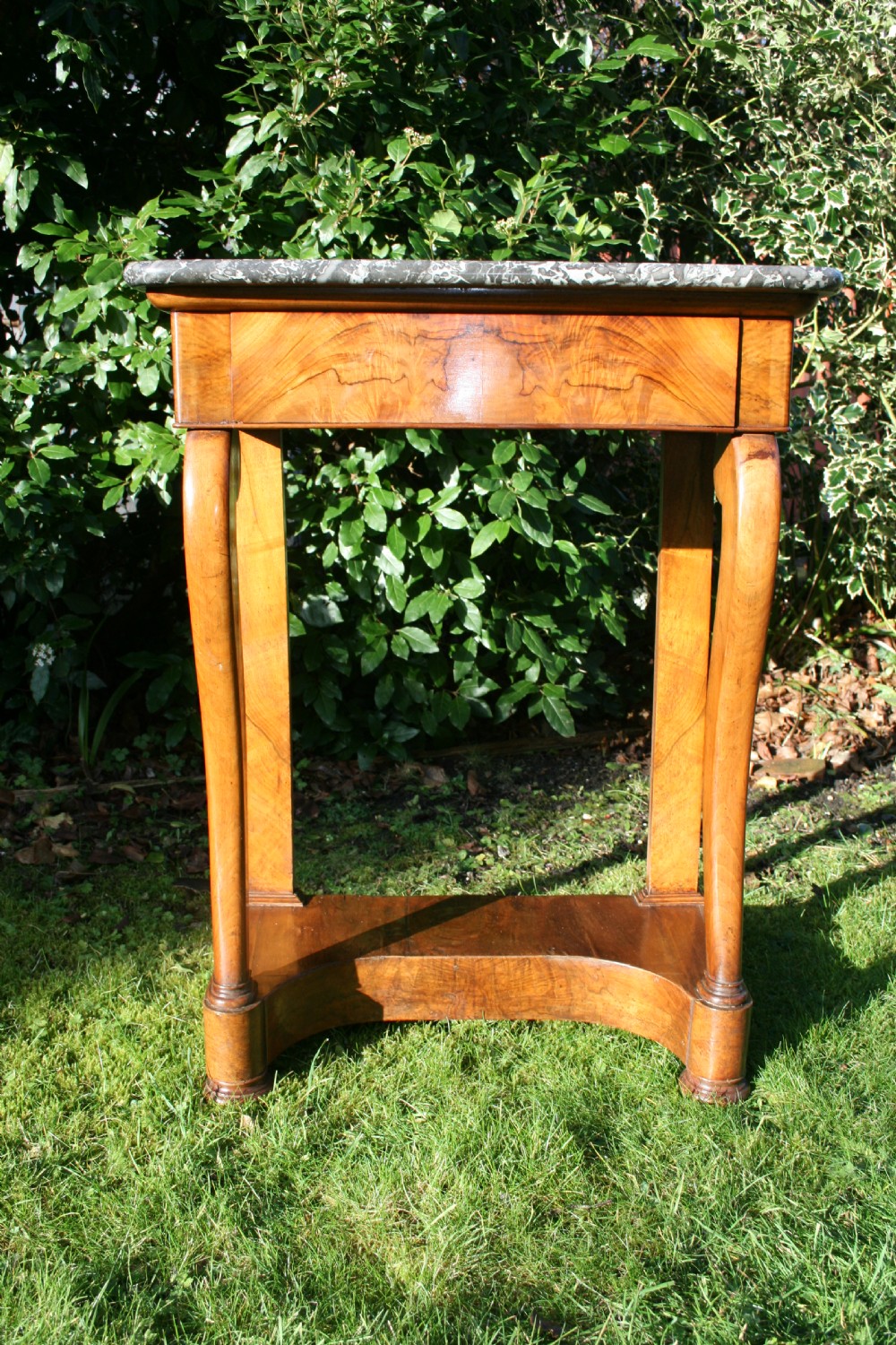 19th century walnut console View III