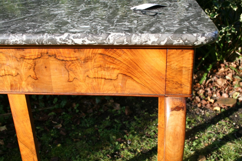 19th century walnut console View V