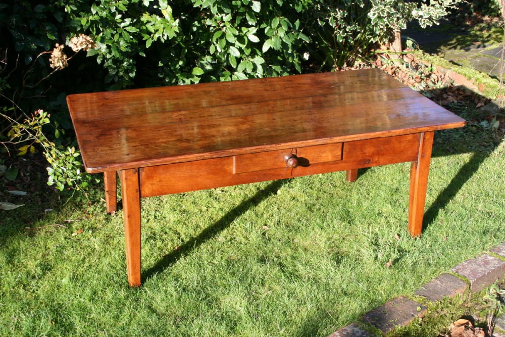 french cherry wood coffee table 