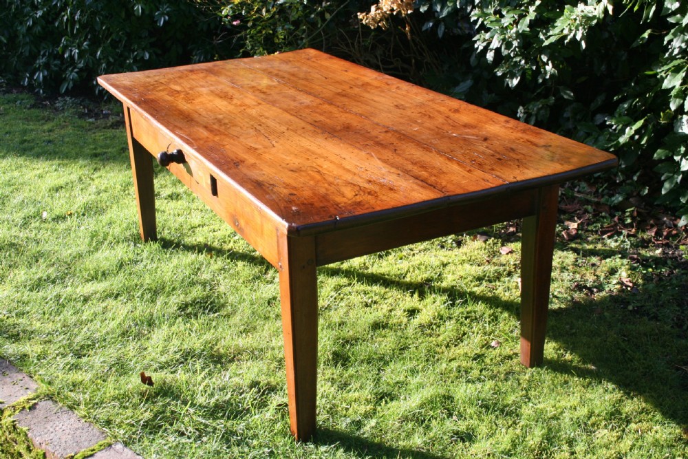 french cherry wood coffee table  View II