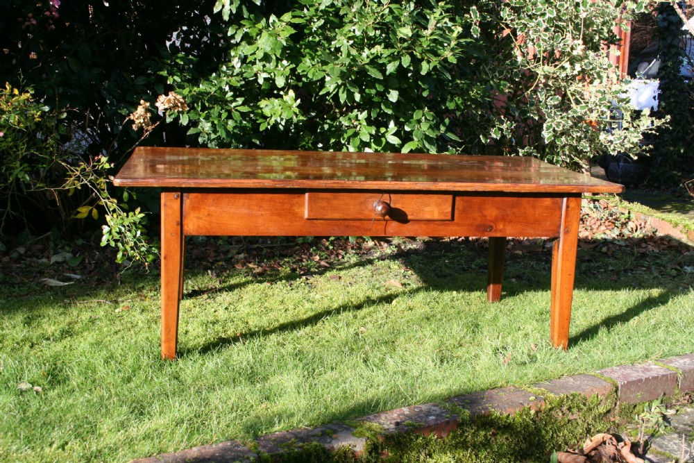 french cherry wood coffee table  View III
