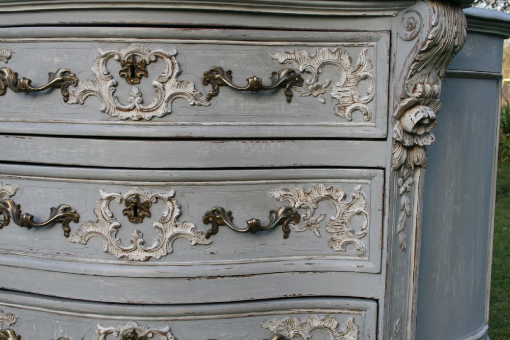 Matched pair of Bruges Commodes  View V