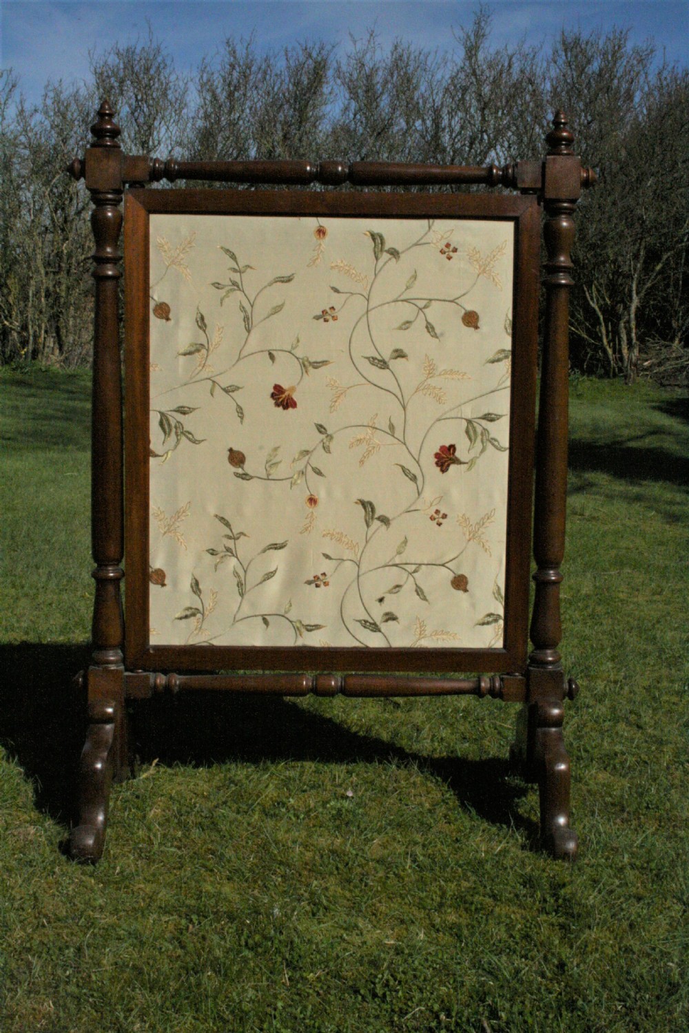 Victorian fire screen  View III