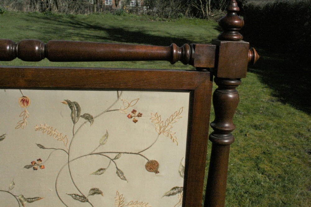 Victorian fire screen  View VI