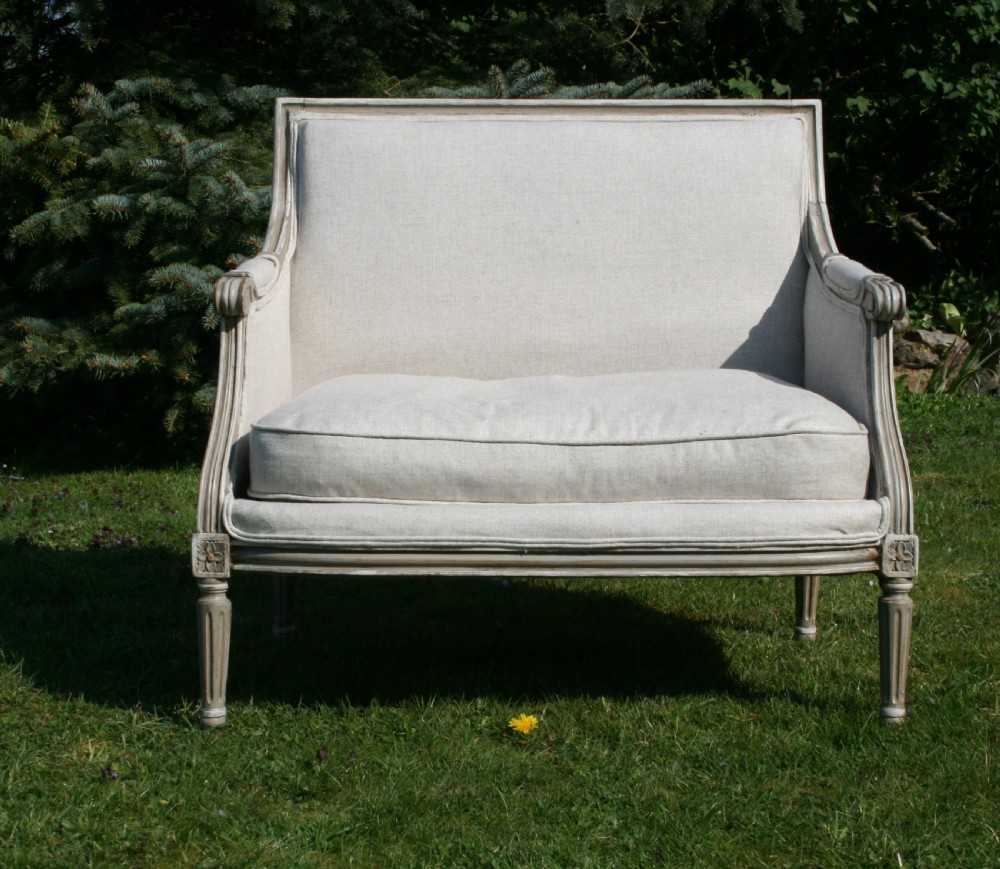 Pretty small french settee  View II