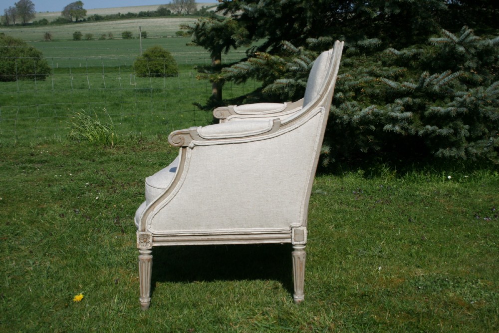 Pretty small french settee  View V