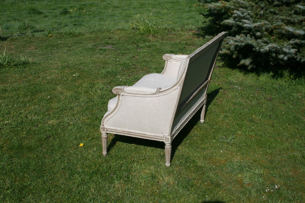 Pretty small french settee  View VI