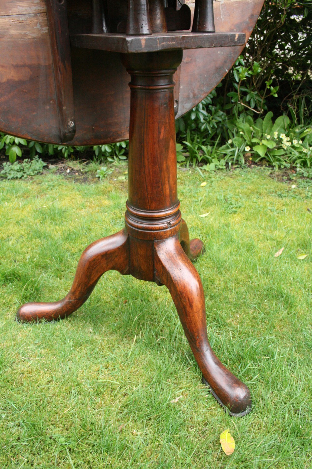 18th Century Fruit-wood Tilt Top Table  View IV