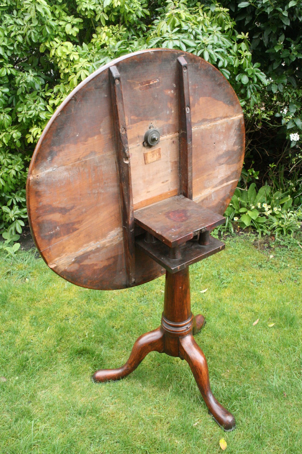 18th Century Fruit-wood Tilt Top Table  View VI