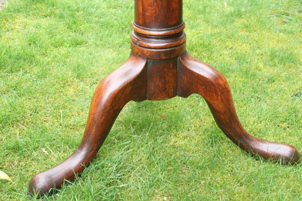 18th Century Fruit-wood Tilt Top Table  View VIII