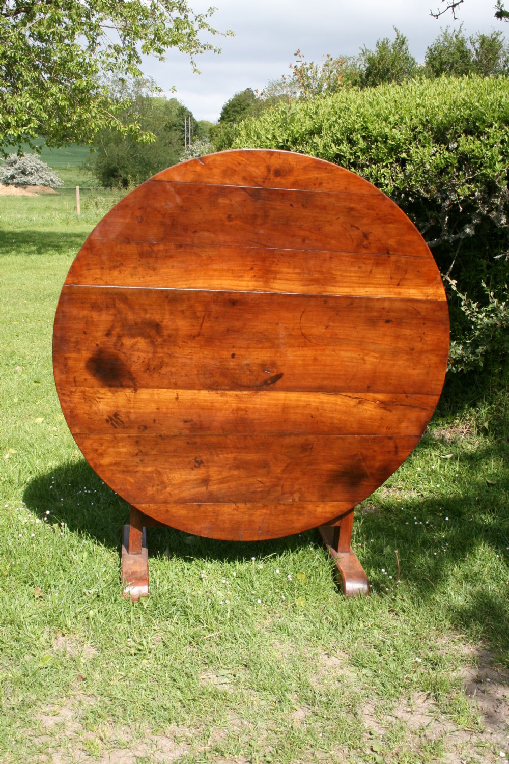Cherry Wood Wine Table View II