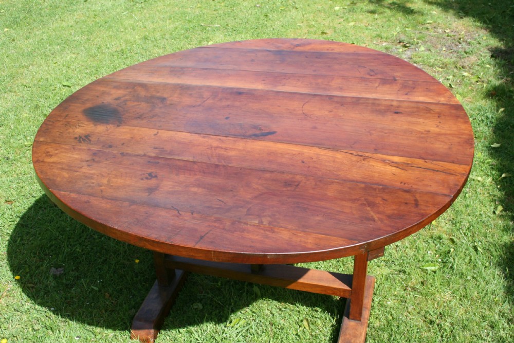 Cherry Wood Wine Table View IV
