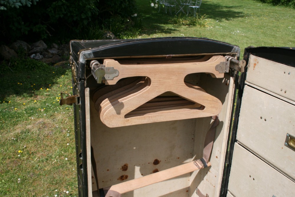 Leather Steamer Trunk View VII