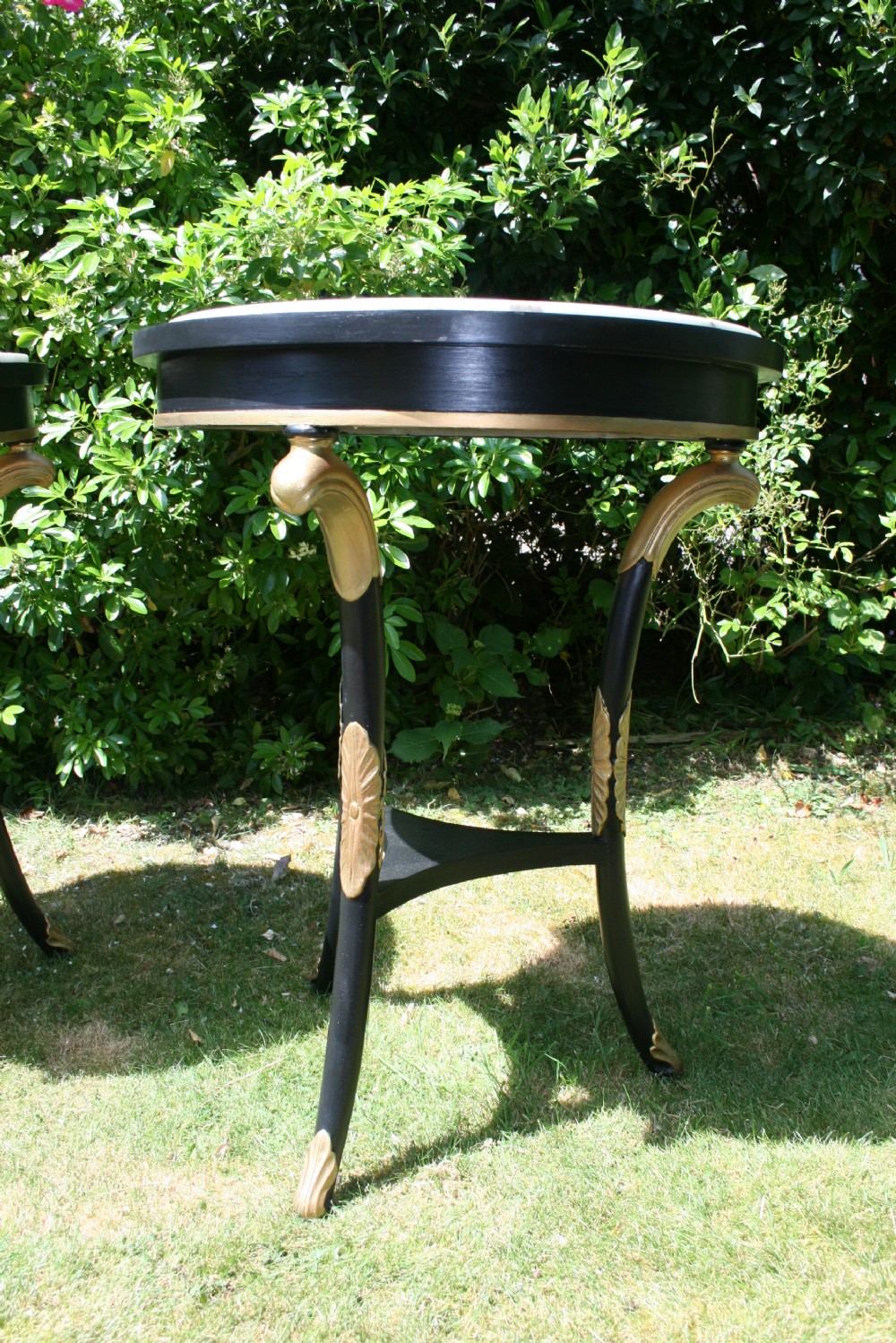 Pair of French Classical Style Stands  View III