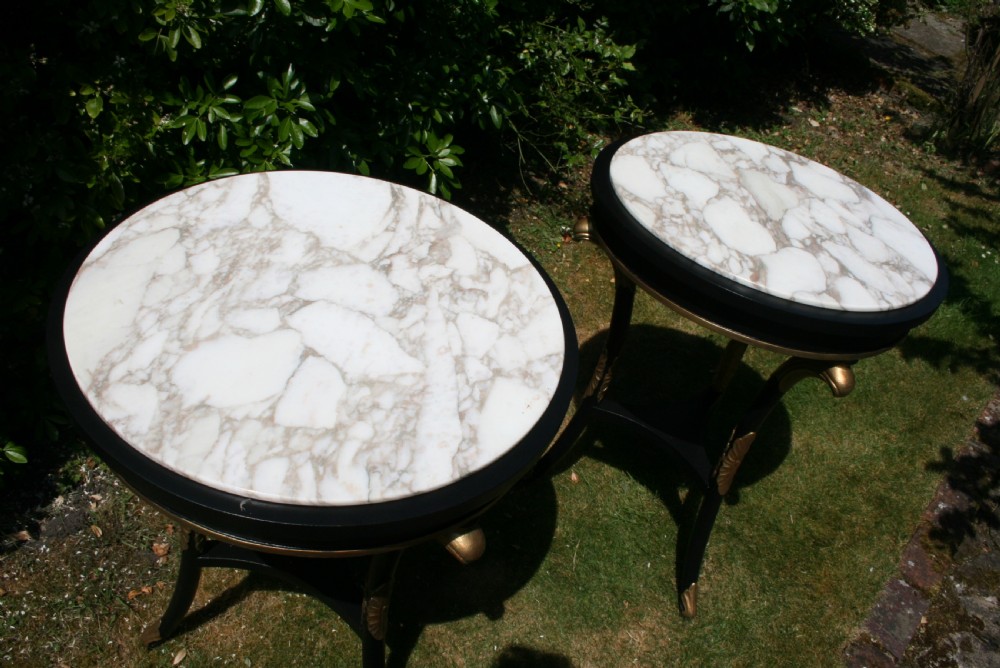Pair of French Classical Style Stands  View IV