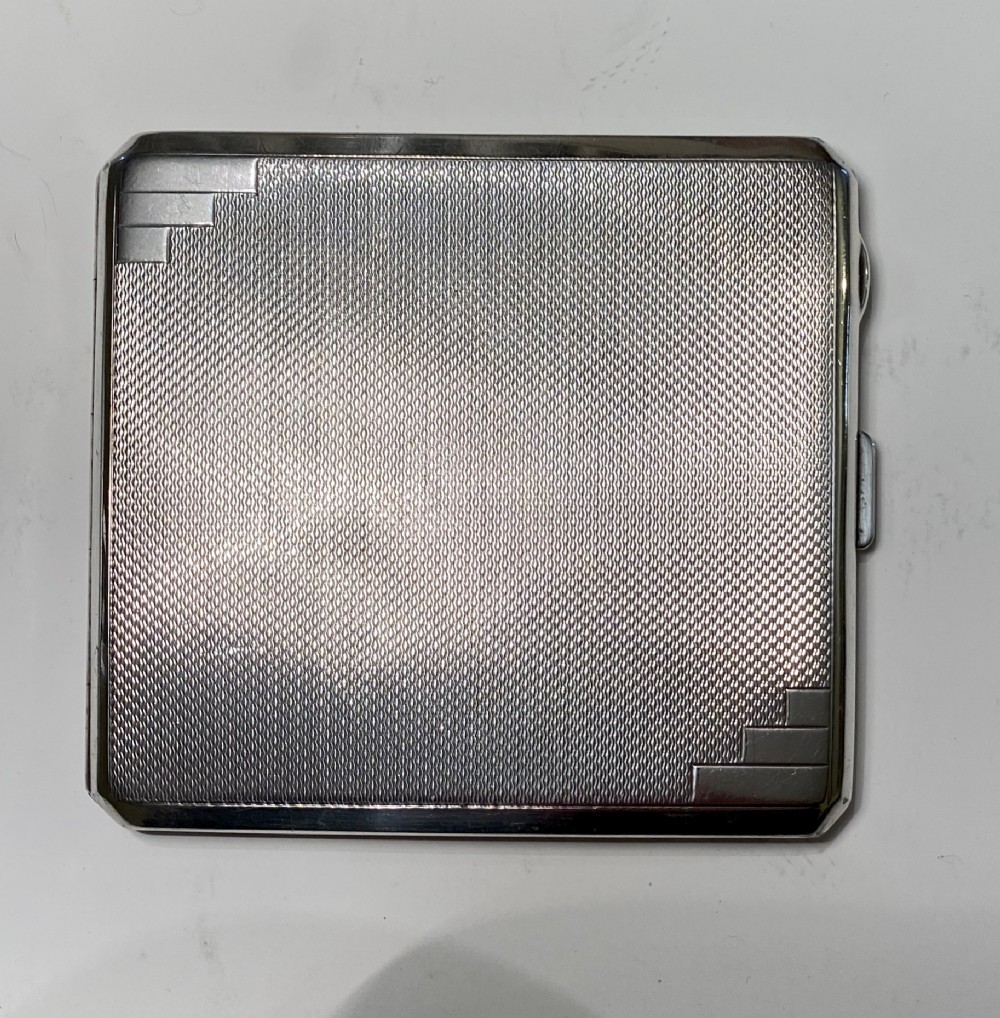 Vintage Sterling Silver Cigarette Case