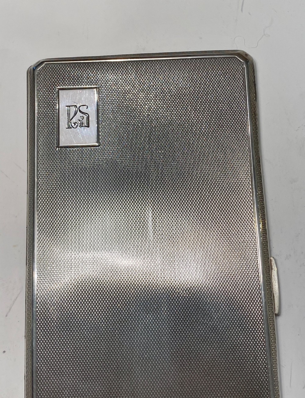 Large Sterling Silver  Cigarette Case View II