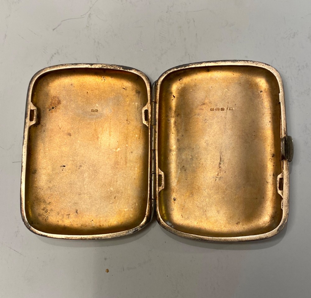 Sterling Silver Cigarette Case View VI