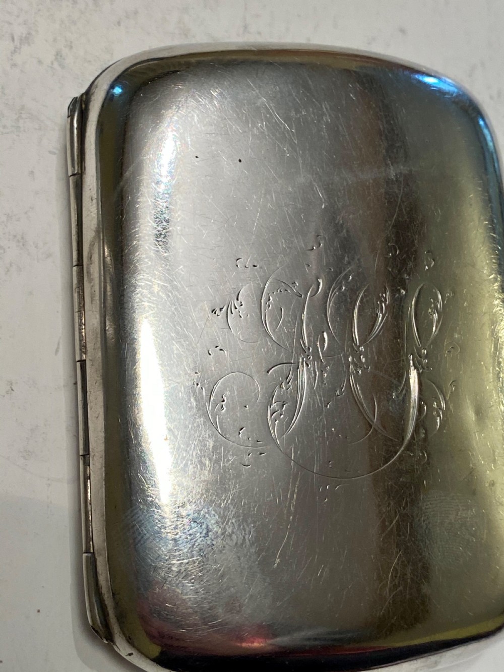 Sterling Silver Cigarette Case View VIII