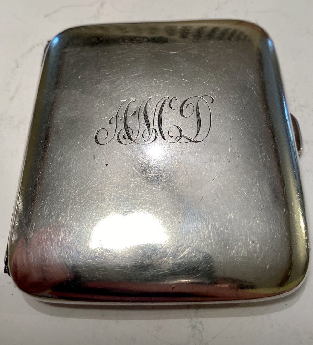 Sterling Silver Cigarette Case View IV