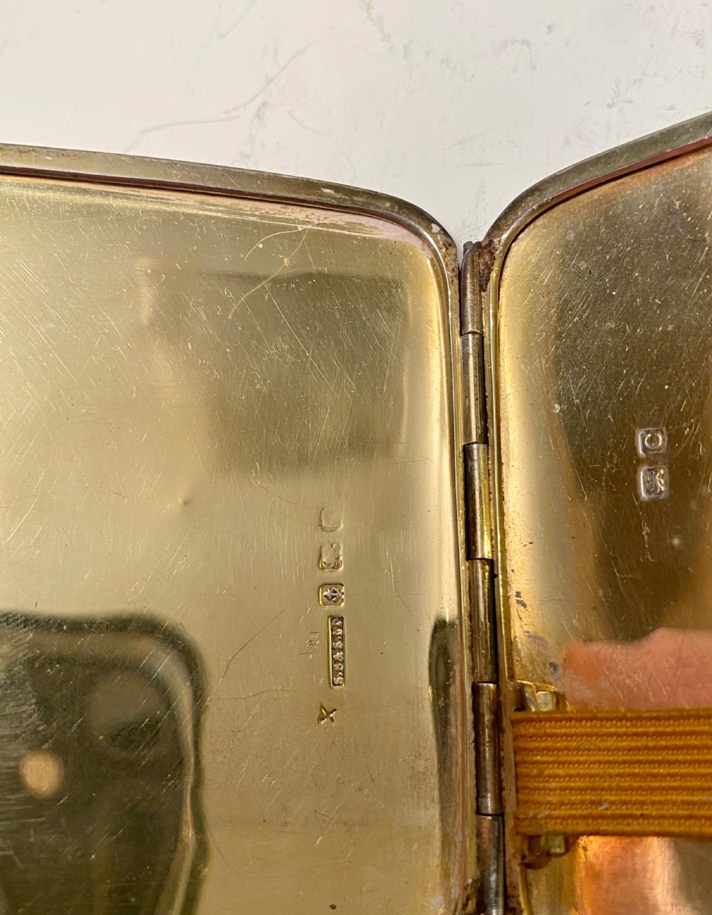 Sterling Silver Cigarette Case View V