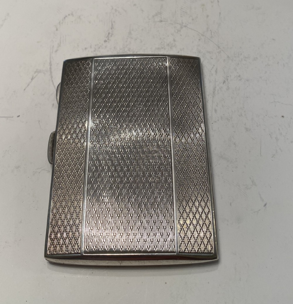 Sterling Silver Cigarette Case