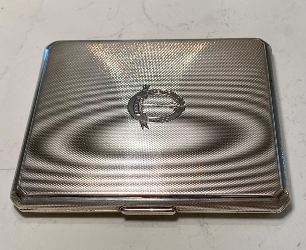 Sterling Silver Cigarette Case View III
